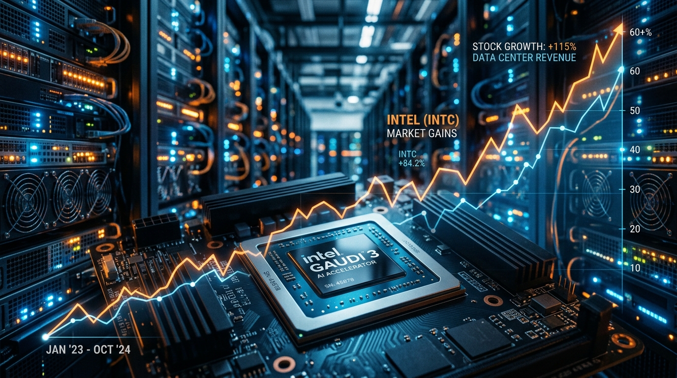 인텔 AI 반도체 데이터센터 수요 폭발 호실적