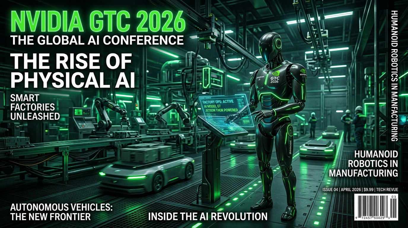 NVIDIA GTC 2026: 피지컬 AI 시대의 개막—로봇이 현실 세계로 나온다