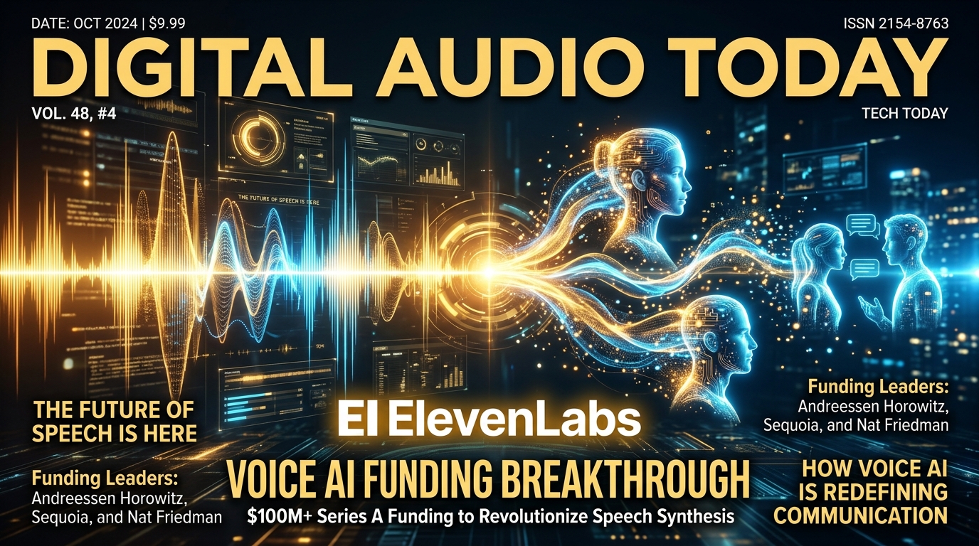 ElevenLabs, 5억 달러 시리즈 D 유치 — 음성 AI 시장, 에이전트 시대의 핵심 인프라로 도약